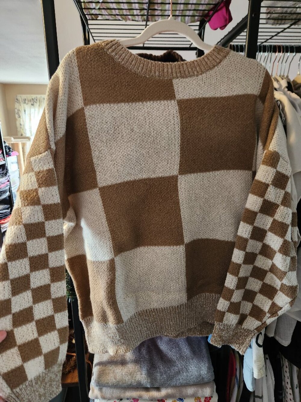 Block sweater